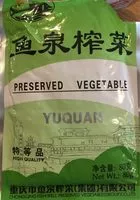 Mängden socker i Yuquan Légume Salé