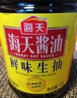 Mängden socker i Sauce soja