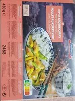 Mängden socker i Kip in groene curry met basmatirijst