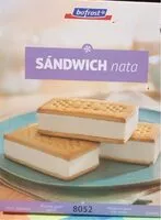 Mängden socker i Sandwich nata - Biscotto gusto panna - iJswafels