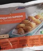 Mängden socker i Croquetas Supreme Merluza y Gamba