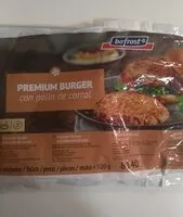 Mängden socker i PREMIUM BURGUER con pollo de corral