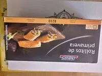 Mängden socker i Rollitos de primavera