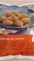 Mängden socker i Croquetas de jamón