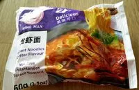 Mängden socker i Nouilles instantanées saveur homard