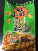 Mängden socker i 旺旺小小酥-葱香鸡肉味 油价型膨化食品