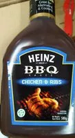 Mängden socker i Heinz BBQ chicken and rib sauce