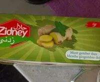 Mängden socker i Menthe gingembre thé
