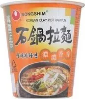 Mängden socker i Nong Shim Korean Clay Pot Ramyun 70G