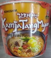 Mängden socker i Nongshim KamjaTangMyun Mild Spicy Potato 117g