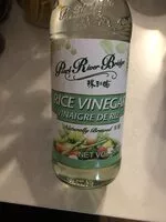 Mängden socker i Vinaigre de riz
