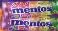 Mängden socker i Mini mentos rainbow