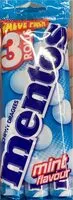Mängden socker i Mint Mentos 3 Pack