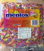 Mängden socker i Mentos Frutas