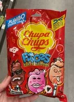 Mängden socker i Chupa chups faces