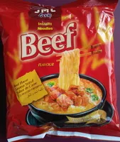 Mängden socker i Instant Noodles Beef Flavour