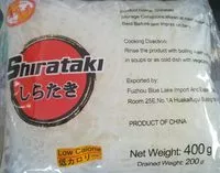 Mängden socker i Shirataki