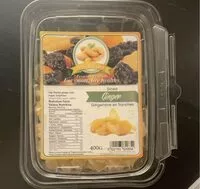 Mängden socker i Gingembre en tranches