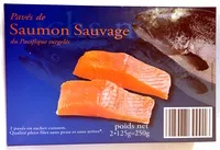 Mängden socker i Pavés de Saumon Sauvage du Pacifique surgelés