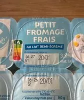 Mängden socker i Fromage frais