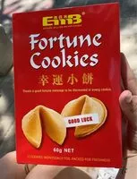 Mängden socker i fortune cookies