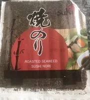 Mängden socker i Roasted seaweed sushi nori