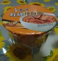 Mängden socker i 康师傅红烧排骨面