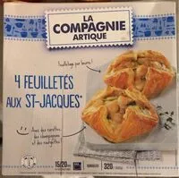 Mängden socker i Feuilletés aux Saint-Jacques