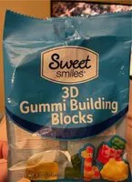 Mängden socker i 3DGummi Building blocks