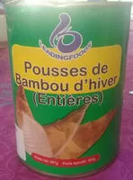 Mängden socker i pousses de bambou entières