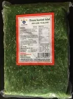 Mängden socker i Frozen seaweed salad