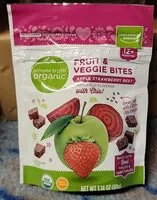 Mängden socker i Fruit and veggie bites apple strawberry beet