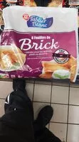 Mängden socker i 8 feuille de brick t.blc
