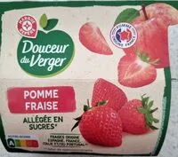 Mängden socker i Compote Pomme Fraise Allégée en sucres