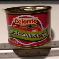 Mängden socker i Tomate concentrado