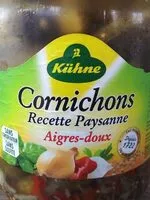 Mängden socker i Cornichons