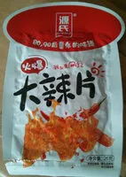 Mängden socker i Yuan's hot spicy beancurd thin slice