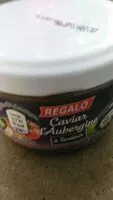 Mängden socker i Caviar aubergines