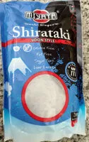 Mängden socker i Shirataki Udon Style
