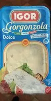 Mängden socker i gorgonzola