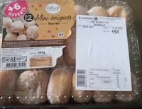 Mängden socker i Mini beignets sucrés