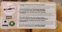 Mängden socker i Donuts sucre doonys