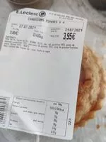 Mängden socker i Chaussons aux pommes