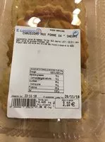 Mängden socker i Chaussons aux pommes