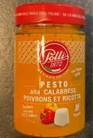 Mängden socker i Pesto alla calabrese poivrons et ricotta