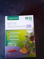 Mängden socker i Détox programma 3×1