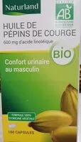 Mängden socker i Huile de Pépins de courge