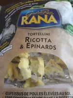 Mängden socker i Tortellini ricotta et épinards