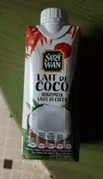 Mängden socker i Lait de coco