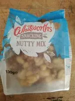 Mängden socker i Whitworths Snacking Nutty Mix
